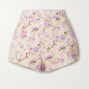 LOVE SHACK FANCY renaldo shorts in ultra violet clouds
perfect for summer